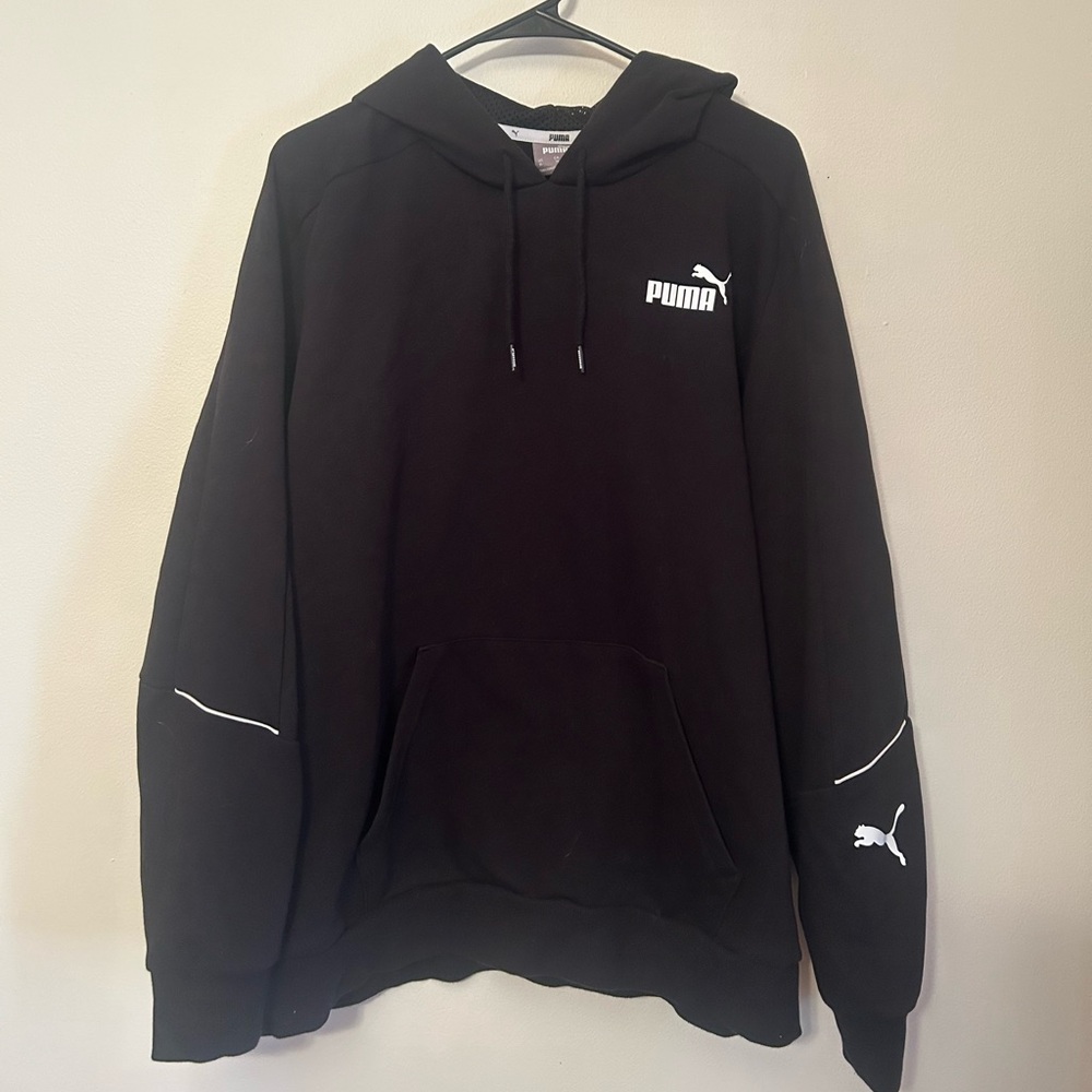black puma sweatshirt xl